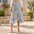Floral Ruffle Wrap Midi Skirt