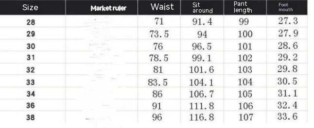 Denim Stretch Casual Men's Trousers Thin- JUPITER BMY