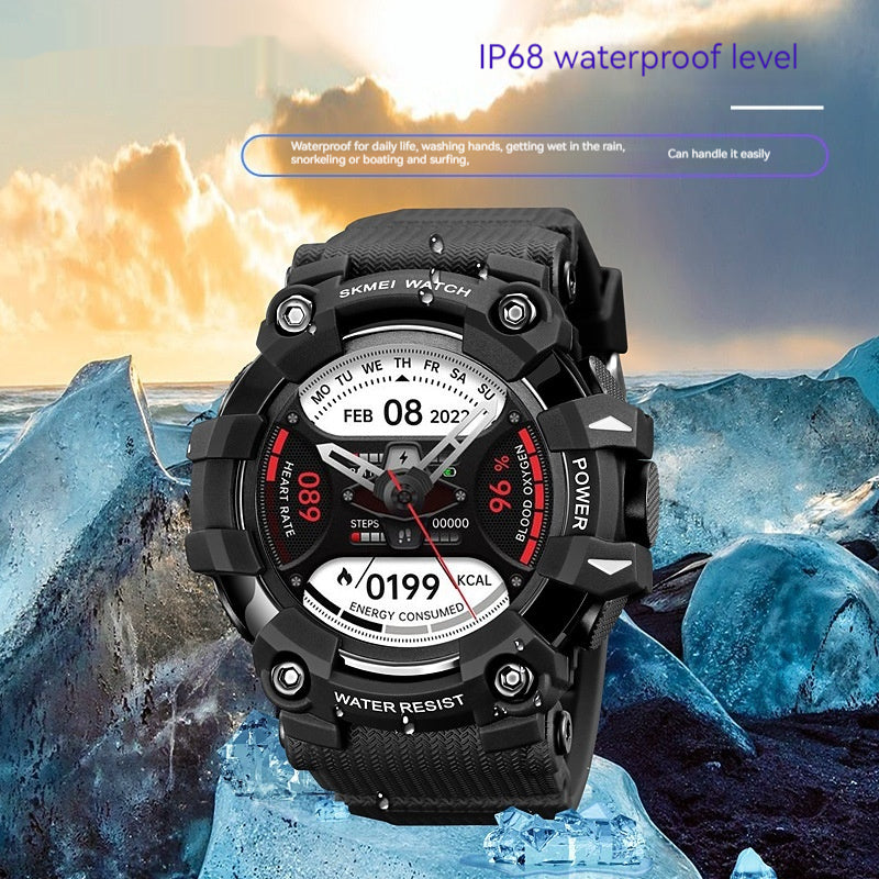 Intelligent Waterproof Student Double LuWater-proof Watchminous Men's- JUPITER BMY