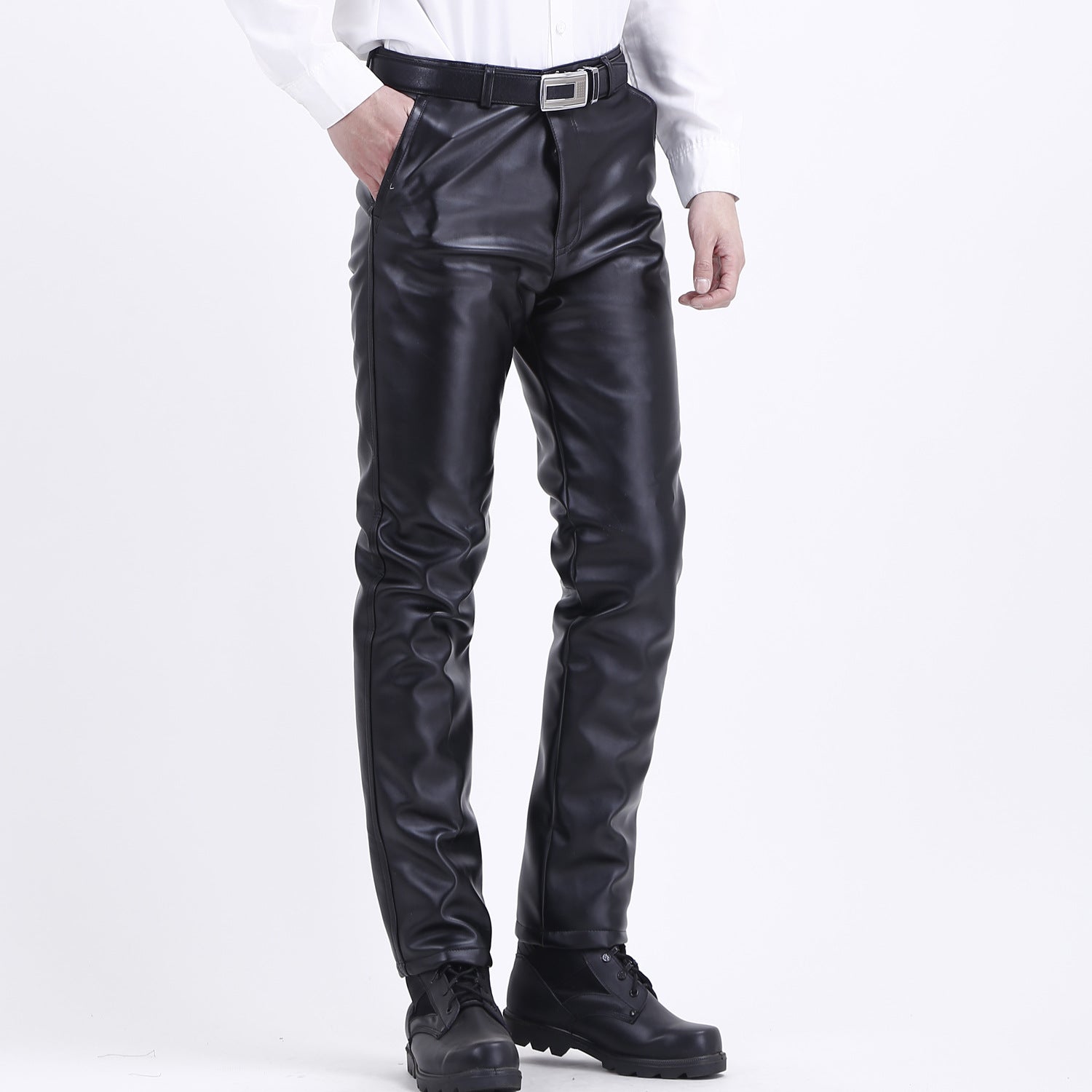 Oil-proof, Wind-proof And Warm Motorcycle Leather Pants- JUPITER BMY