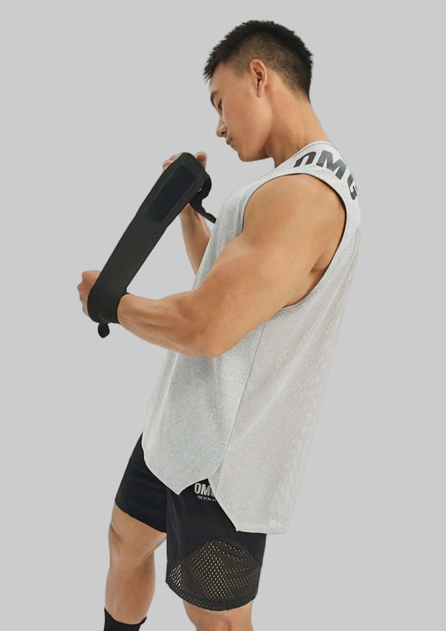Loose-Fit Graphic Gym Top