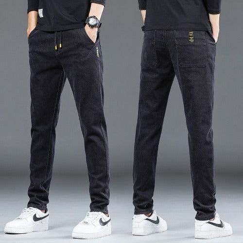 Denim Stretch Casual Men's Trousers Thin- JUPITER BMY