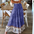 Boho Printed Shirred Waist Maxi Skirt