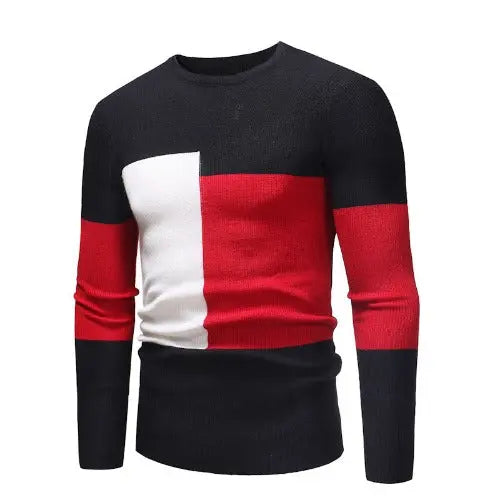 Autumn And Winter New Slim Fashion Trend Of Men's Sweater - JUPITER BMY LTD