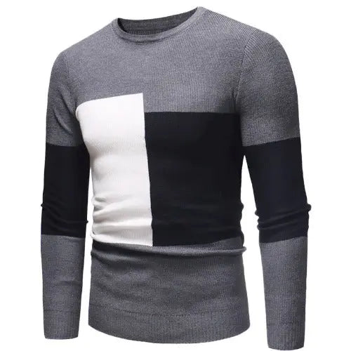 Autumn And Winter New Slim Fashion Trend Of Men's Sweater - JUPITER BMY LTD