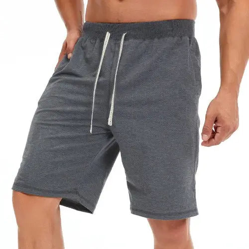 Casual Five-point Pants Mid-pants Beach Pants Plus Size Drawstring Sports Pants Men - JUPITER BMY LTD