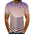 Color Three-dimensional Square Digital Short Sleeve - JUPITER BMY LTD