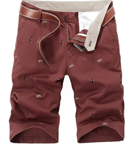 Cotton loose five-point pants overalls casual pants - JUPITER BMY LTD