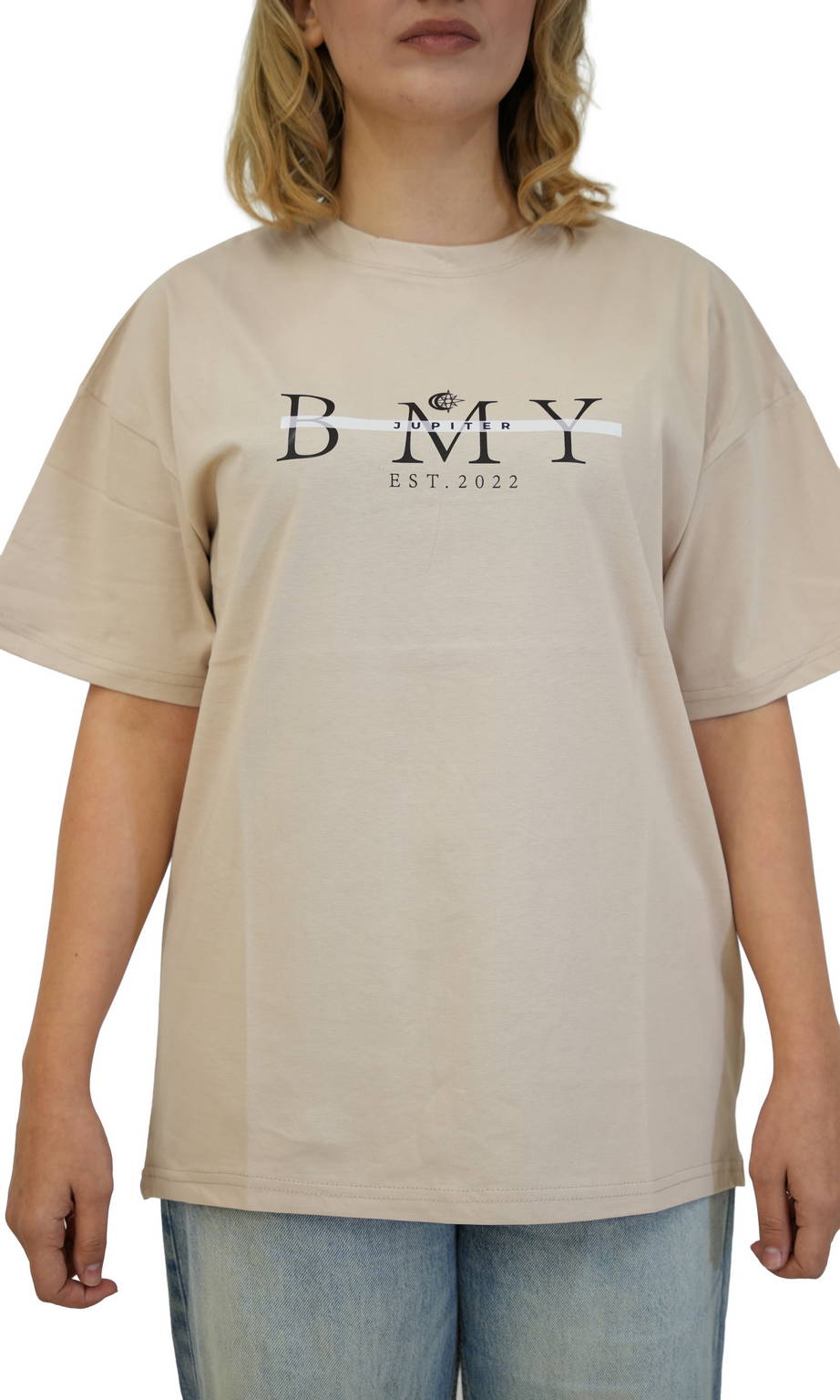 Jupiter Bmy Ltd Unisex Oversized Cotton T-Shirt – Printed Casual Essential