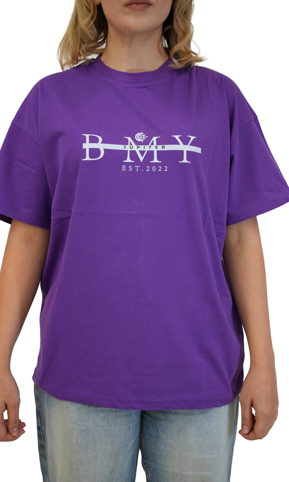 Jupiter Bmy Ltd Unisex Oversized Cotton T-Shirt – Printed Casual Essential