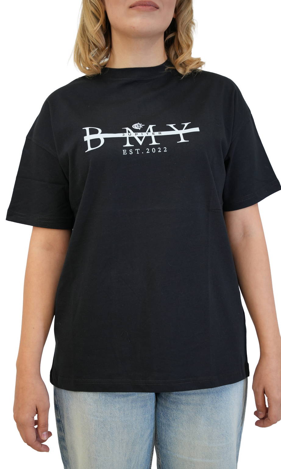 Jupiter Bmy Ltd Unisex Oversized Cotton T-Shirt – Printed Casual Essential