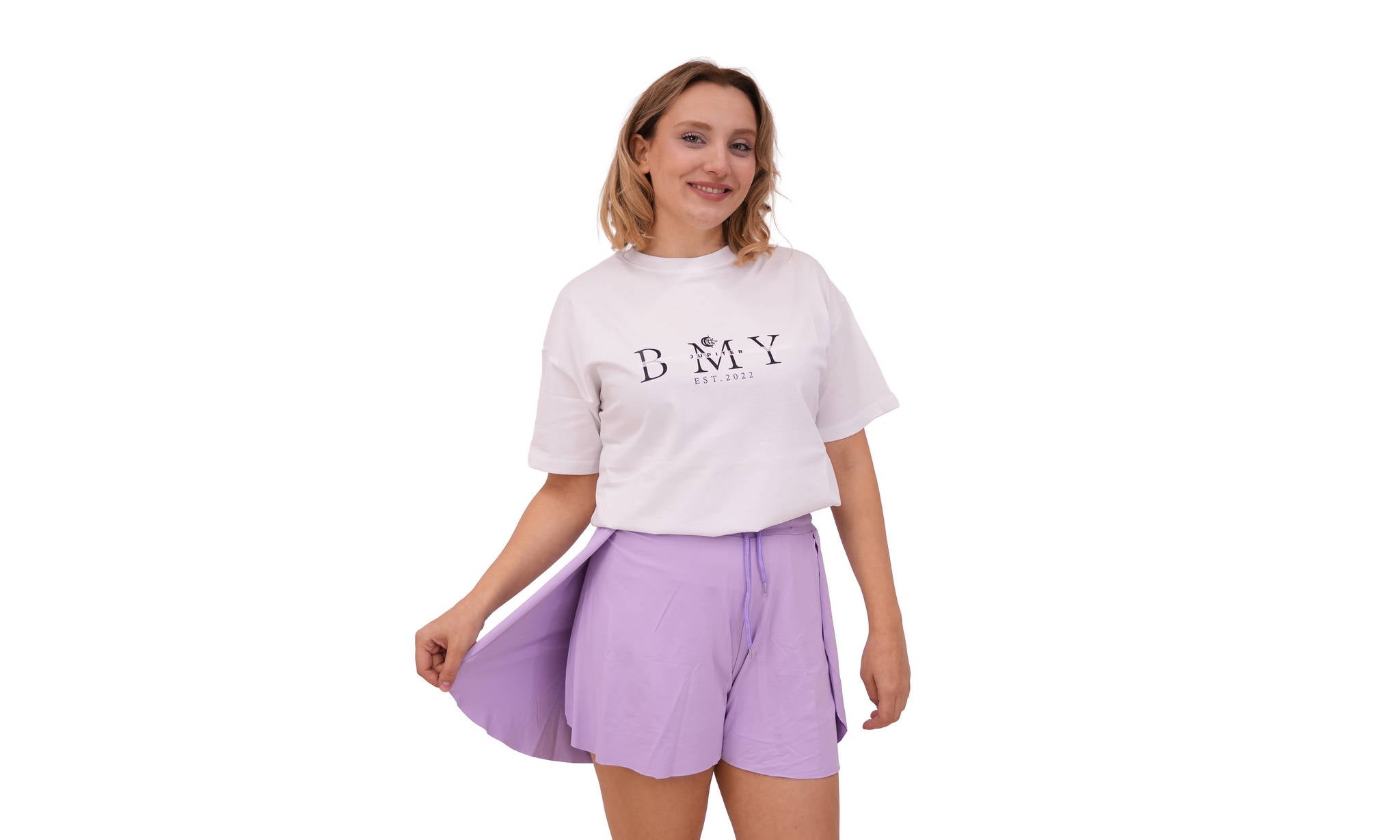 Jupiter Bmy Ltd Active Skort – Gym,Running  Lightweight Sports Shorts with Skirt Overlay