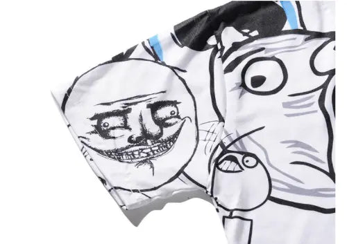 Emoji Casual T-shirt / Emoji t-shirt / Emoji printed shirt - JUPITER BMY LTD