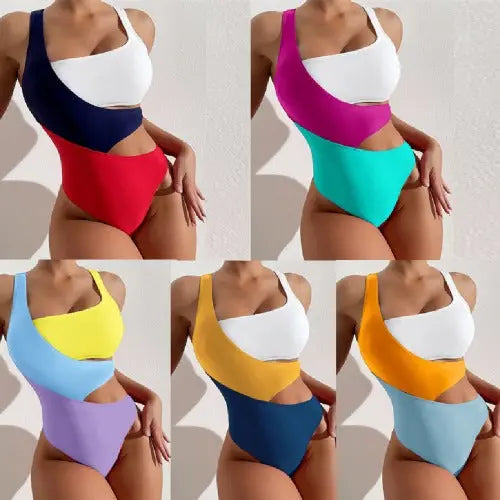 Fashion Shaping Conservative Bikini Swimwear - JUPITER BMY LTD