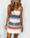 Fashion Stripe Drawstring Dress Summer Dress Loose Sleeveless Dress Women's Comfortable Casual Outfits Wear - JUPITER BMY LTD