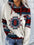 Fashion Women's Ethnic Style Printed Sweater- JUPITER BMY