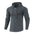 Four Seasons Knitting Zipper Hoodies Leather Printing 3D Outdoor Sports Hoodies with Pockets - JUPITER BMY LTD