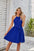 Halter Strapless Dresses For Women Solid Pleated Skirt Summer Beach Sundress - JUPITER BMY LTD