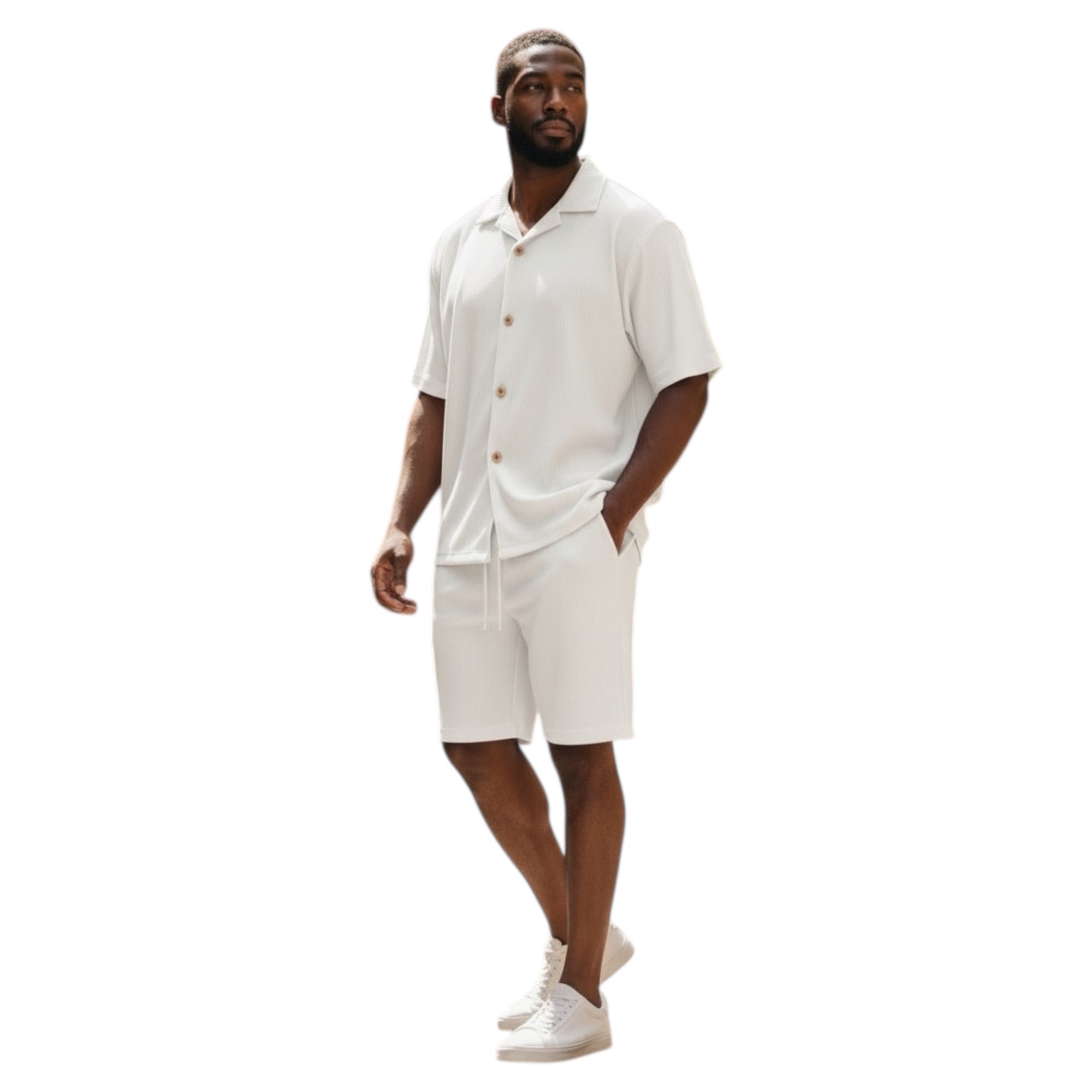 Jupiter Bmy Ltd Unisex Shirt & Shorts Set - Lined – Regular Fit