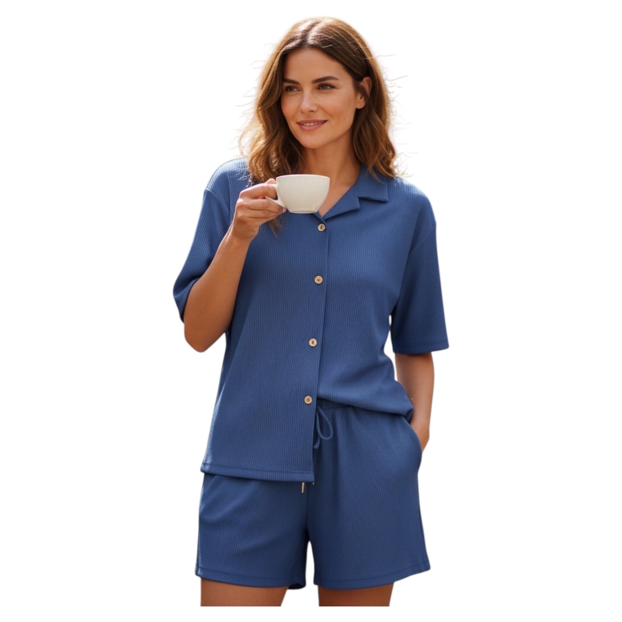 Jupiter Bmy Ltd Unisex Shirt & Shorts Set - Lined – Regular Fit