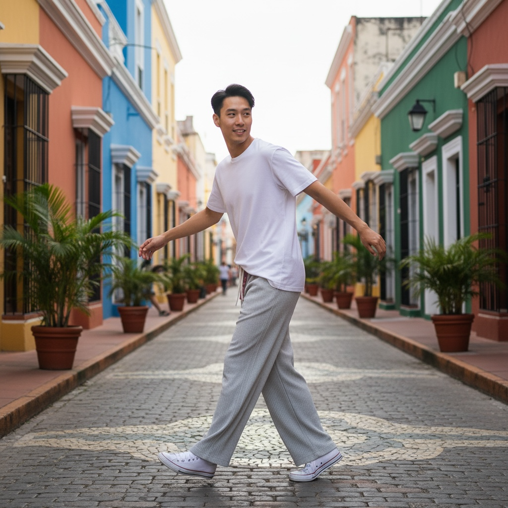 Jupiter Bmy Ltd Unisex Loose Fit Joggers Drawstring Trousers – Textured Stretch Fabric