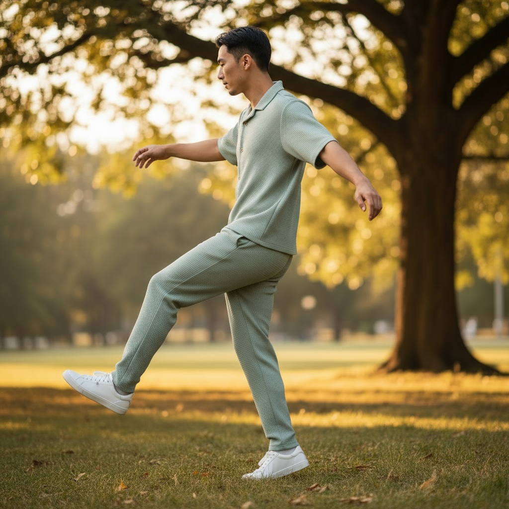 Jupiter Bmy Ltd Unisex Shirt & Jogger Pants Set – Waffle Fabric – Regular Fit – Minimal Style