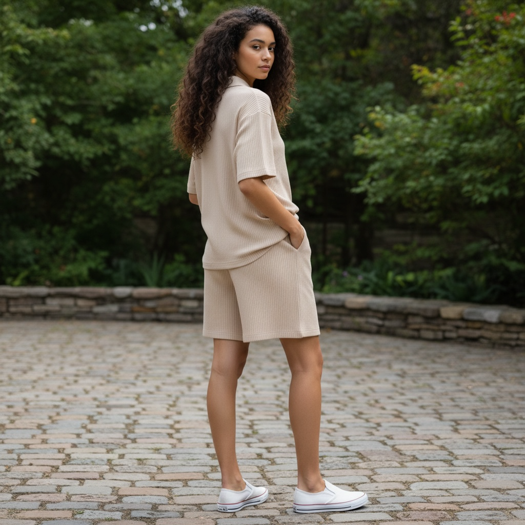 Jupiter Bmy Ltd Unisex Shirt & Shorts Set - Lined – Regular Fit