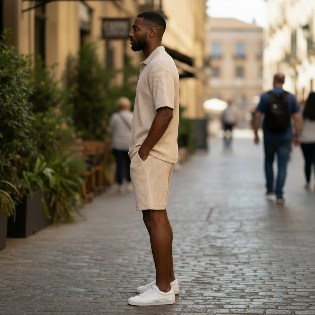 Jupiter Bmy Ltd Unisex Shirt & Shorts Set - Lined – Regular Fit