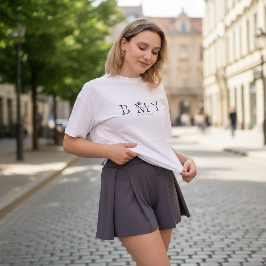 Jupiter Bmy Ltd Active Skort – Gym,Running  Lightweight Sports Shorts with Skirt Overlay