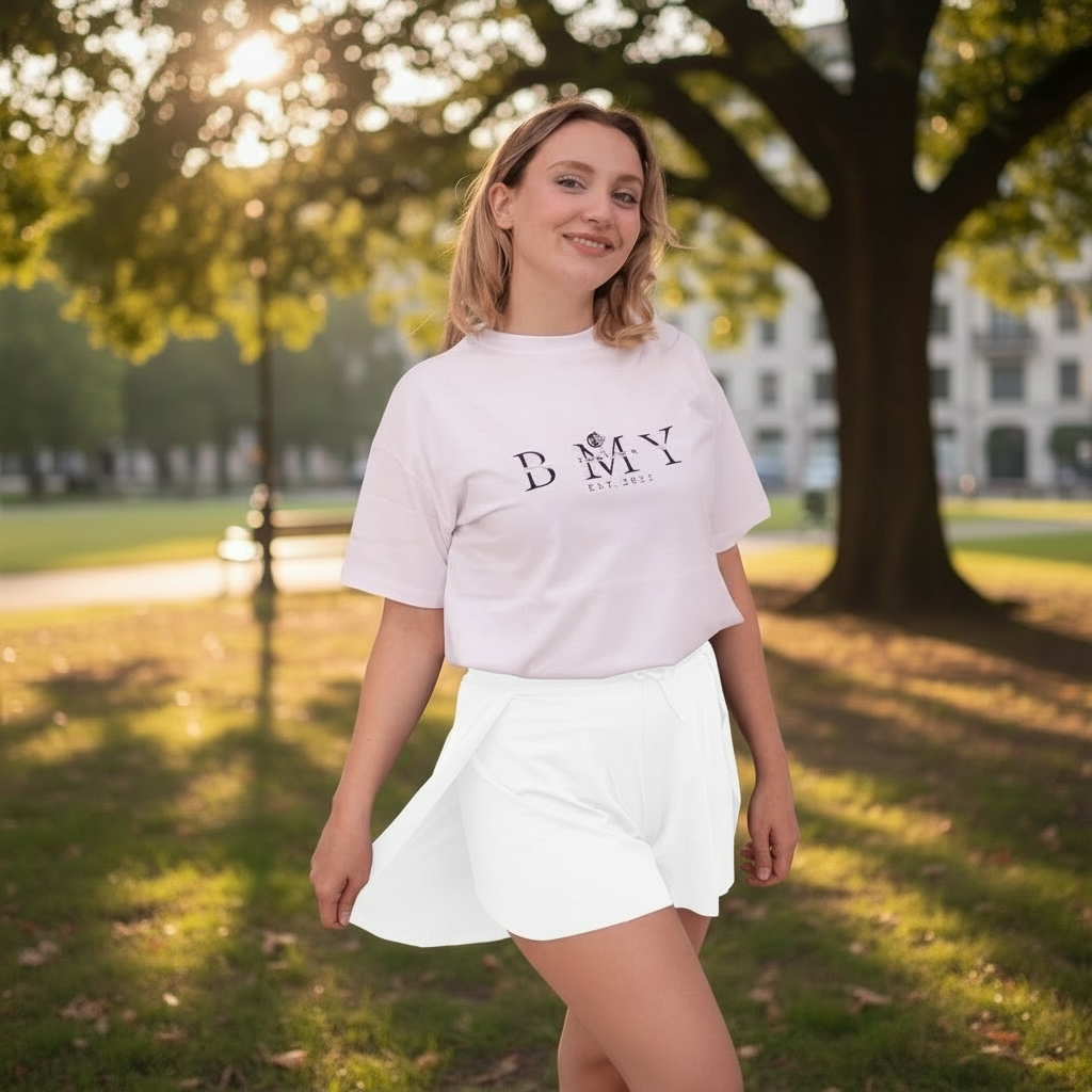 Jupiter Bmy Ltd Active Skort – Gym,Running  Lightweight Sports Shorts with Skirt Overlay