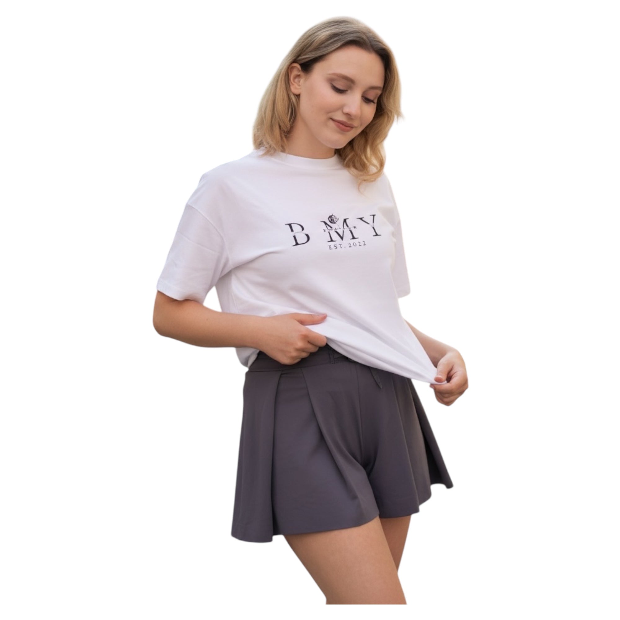 Jupiter Bmy Ltd Active Skort – Gym,Running  Lightweight Sports Shorts with Skirt Overlay