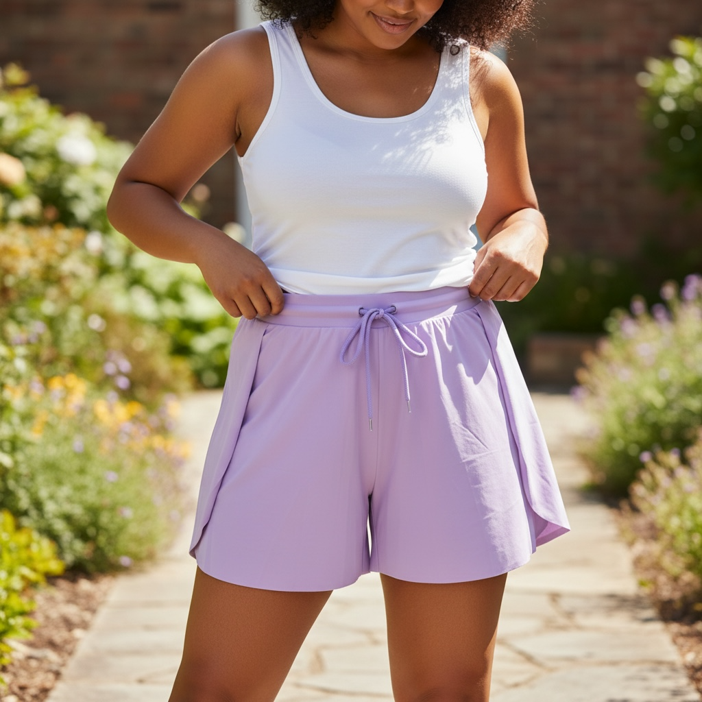 Jupiter Bmy Ltd Active Skort – Gym,Running  Lightweight Sports Shorts with Skirt Overlay