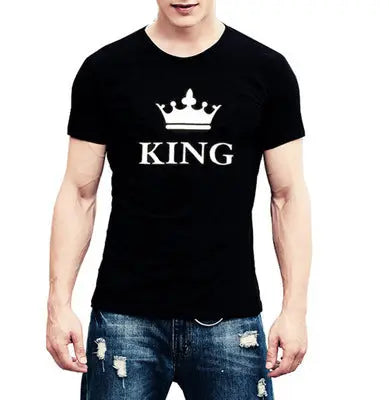 KING KING crown crew neck T-shirt - JUPITER BMY LTD