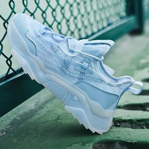 Low Top Solid Color Casual Daddy Shoes- JUPITER BMY