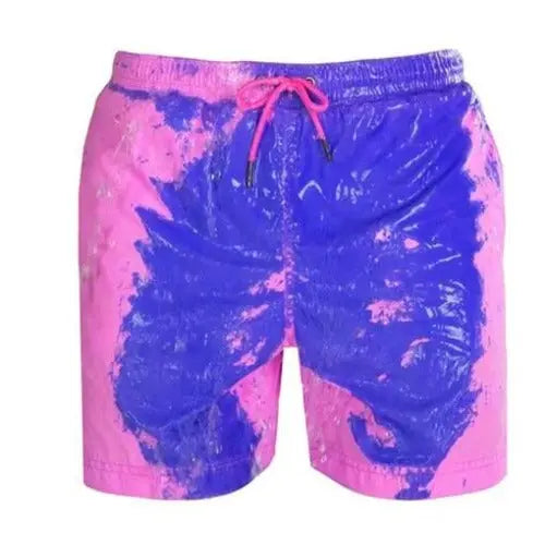 Magical Change Color Beach Shorts Summer Men Swimming Trunks Swimwear Swimsuit Quick Dry bathing shorts Beach Pant - JUPITER BMY LTD