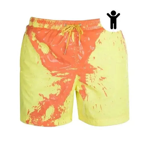 Magical Change Color Beach Shorts Summer Men Swimming Trunks Swimwear Swimsuit Quick Dry bathing shorts Beach Pant - JUPITER BMY LTD