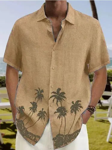 Men's Summer Fashion Trend Beach Casual Short Sleeve - JUPITER BMY LTD