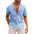 Men's Tops Casual Button Down Shirt Short Sleeve Beach Shirt Summer - JUPITER BMY LTD