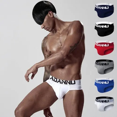 Muscular Men's Boxer Shorts Low Waist Tight-fitting Hip Panties - JUPITER BMY LTD