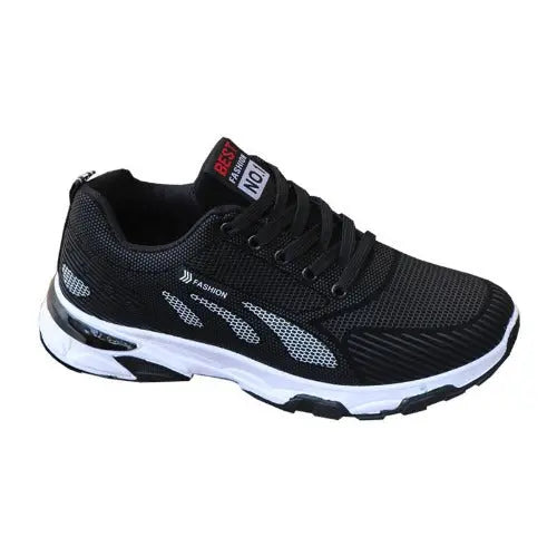 New Men's Casual Running Warm Shoes Leather Sneakers- JUPITER BMY