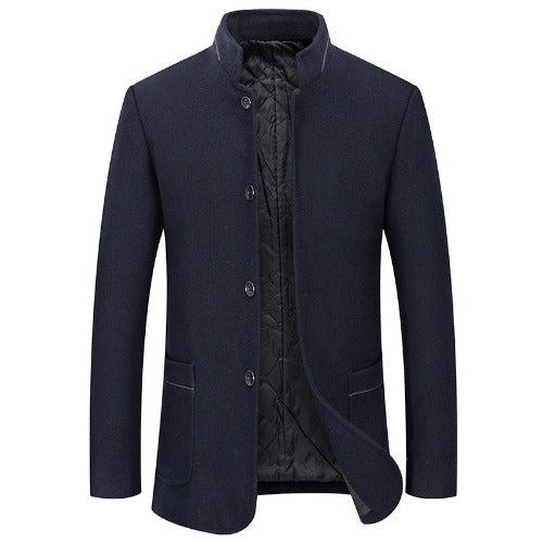 Men's Fashion Casual Woolen Coat- JUPITER BMY