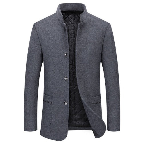 Men's Fashion Casual Woolen Coat- JUPITER BMY