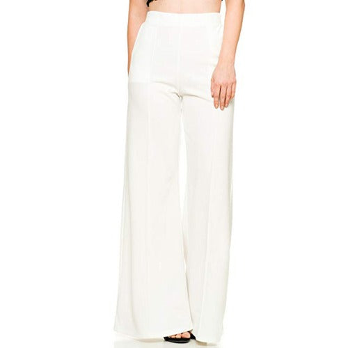 Loose Casual Trousers Women's Flared Pants- JUPITER BMY