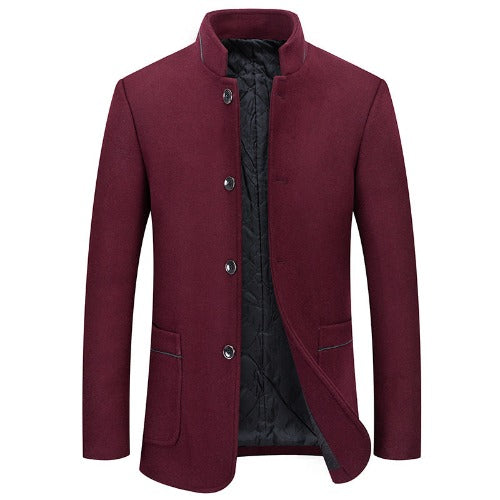 Men's Fashion Casual Woolen Coat- JUPITER BMY