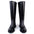 Men's Solid Color Minimalist Leather Long Boots- JUPITER BMY