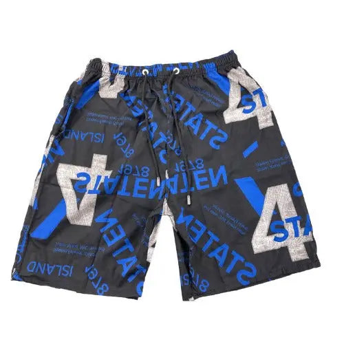 Printed Board Shorts Drawstring Casual Pants Summer - JUPITER BMY LTD