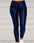 Pure Color PU Sexy Leather Pants Casual Feet Pants Women- JUPITER BMY