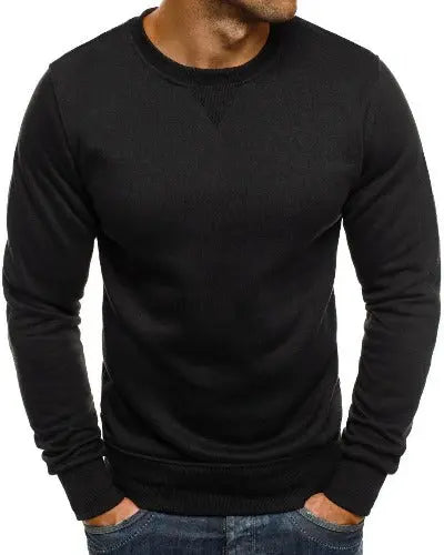 Solid color round neck sweater - JUPITER BMY LTD