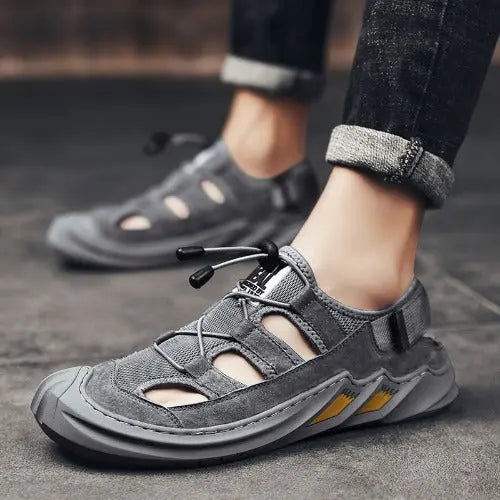 Summer Air Cushion And Breathable Baotou Casual Slippers Sandals- JUPITER BMY