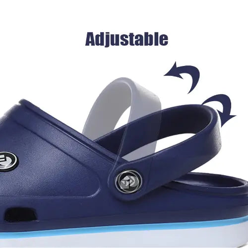 Summer Slippers Men's Hole Shoes Sandals Beach Shoes - JUPITER BMY LTD